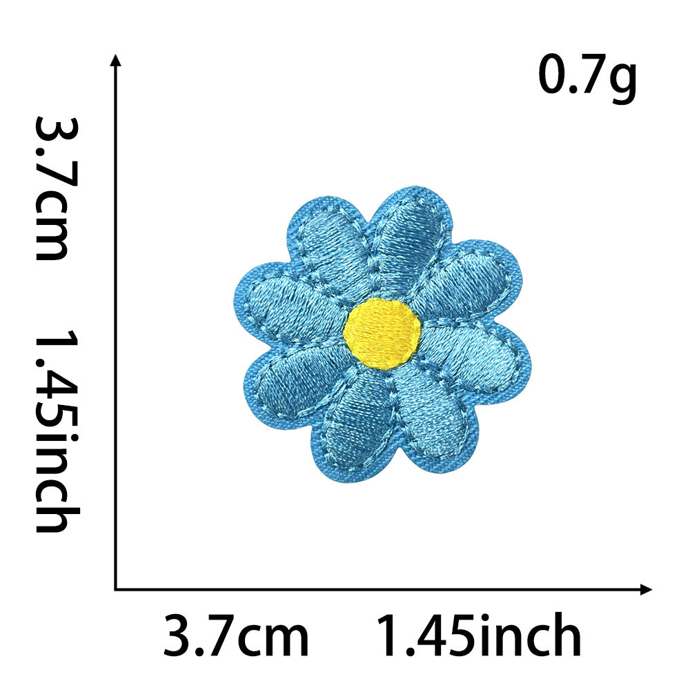 Wholesale Chic Embroidered Iron On Patches Sewable Cloth Applique For Coats Bags DIY Everyday Craft