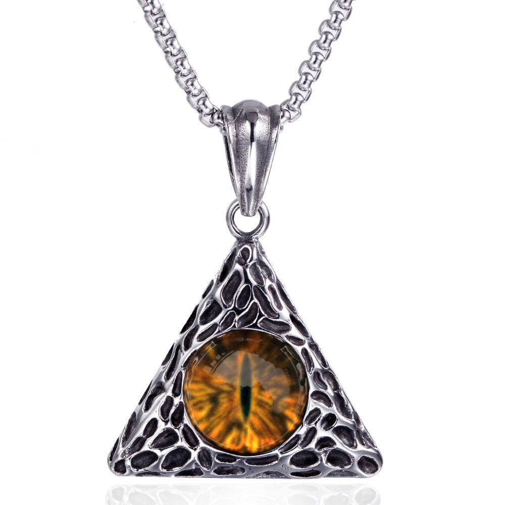 Wholesale Punk Retro Skull Coffin Pendant Necklace Stainless Steel Gothic Fashion Accessory For Gift And Layering