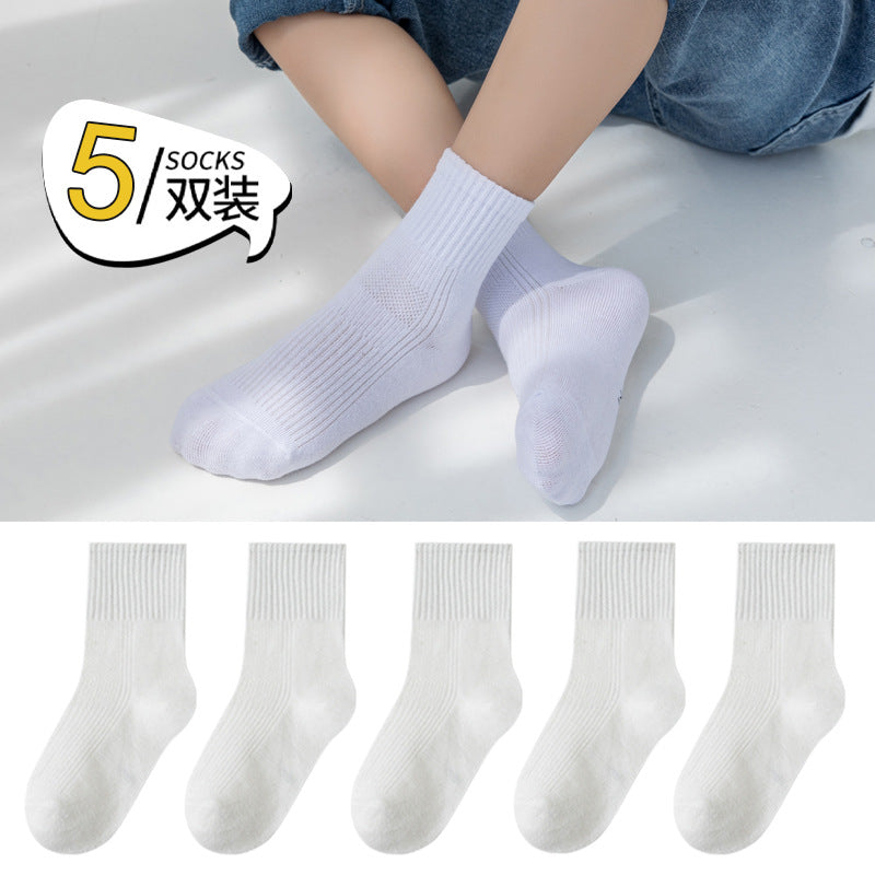 Wholesale Children's Autumn and Winter Mid-tube Cartoon Dinosaur Combed Cotton Trendy Socks