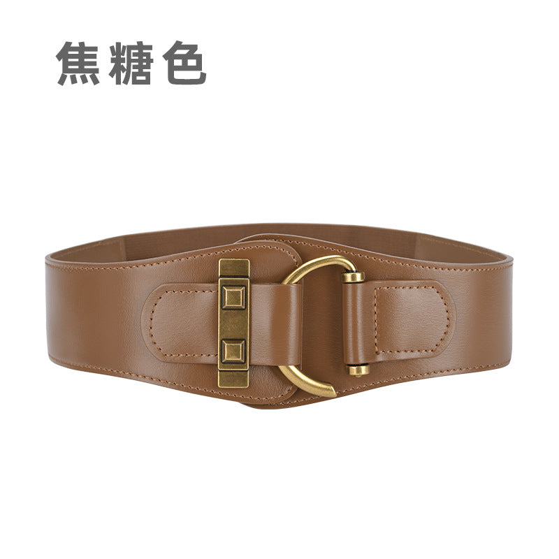 Wholesale Retro Style Belt Waist Cinch Elastic Belt