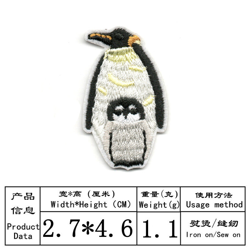 Wholesale Cartoon Animal Embroidery DIY Patches