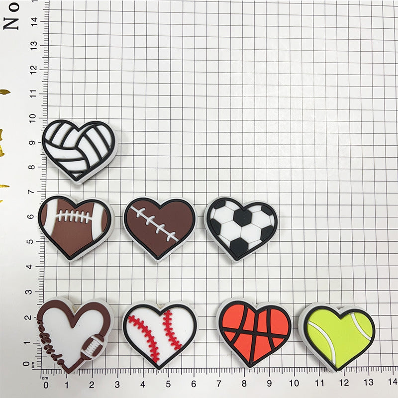 Wholesale Random100pcs Love Ball Beads Focal Beads