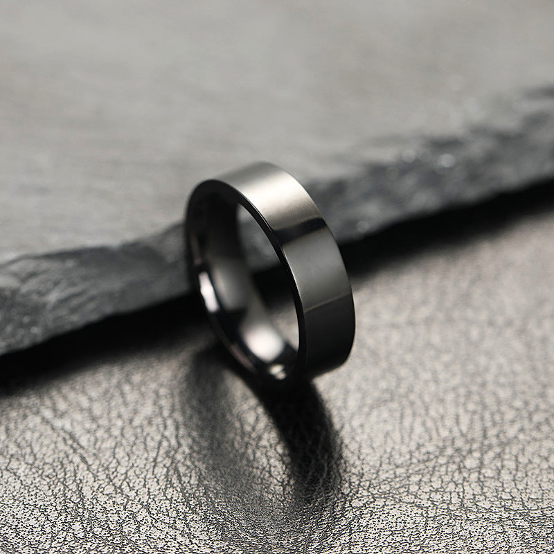 Wholesale Stainless steel ring shiny ring