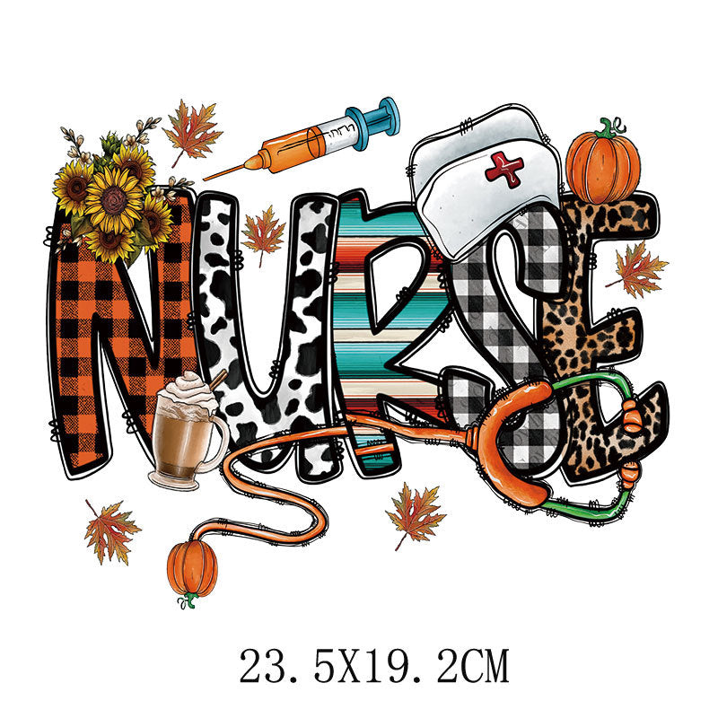 Wholesale Doctor and nurse heat transfer printing   UV DTF Ready to Press Transfers Wraps