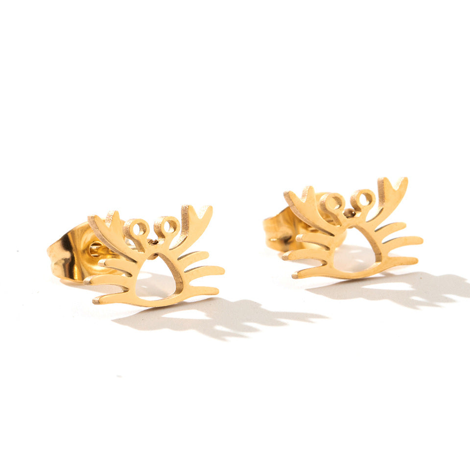 Wholesale Geometry Stainless Steel Earrings