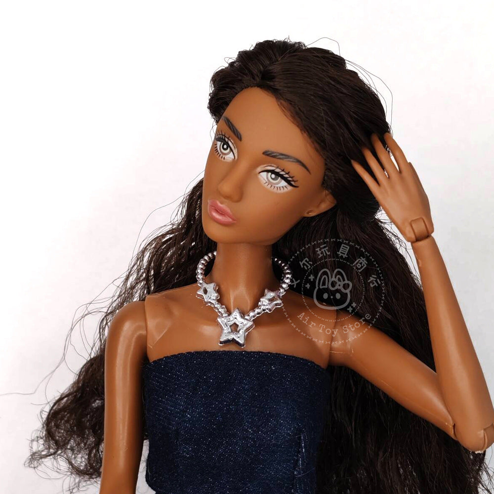 Wholesale 10pcs 30cm  Doll  Necklace Keer Doll Accessories