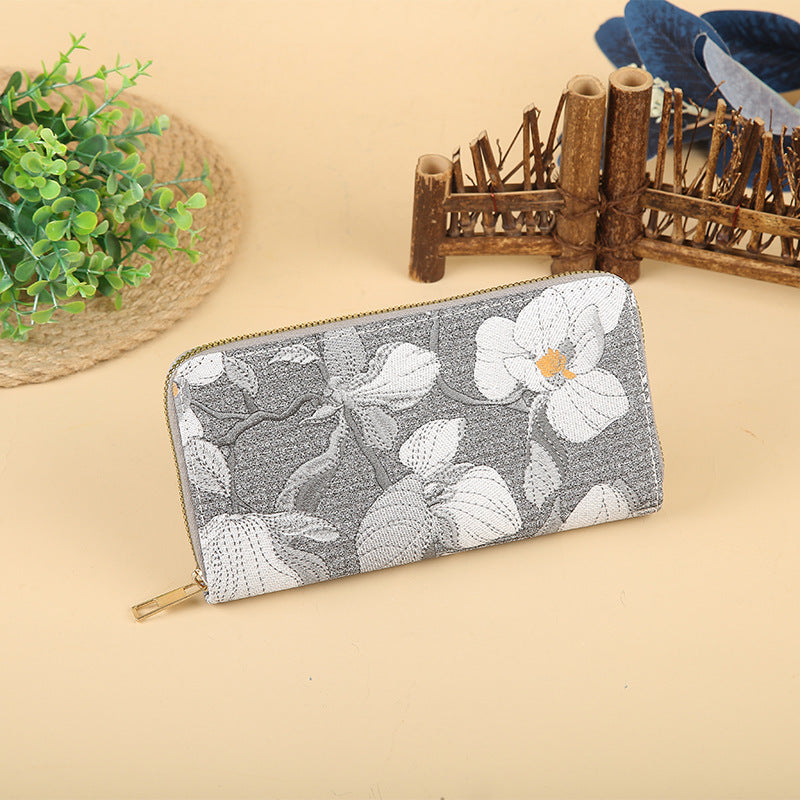Wholesale Fashion Single Pull Soft Leather Women's Wallet