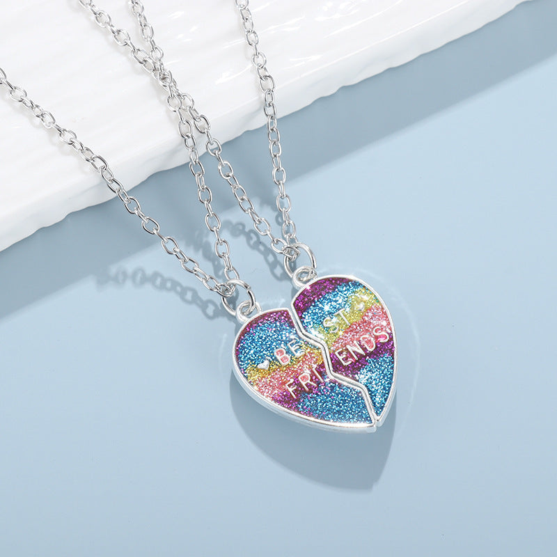 Wholesale Best Friend Children' s Love Magnetic Necklace