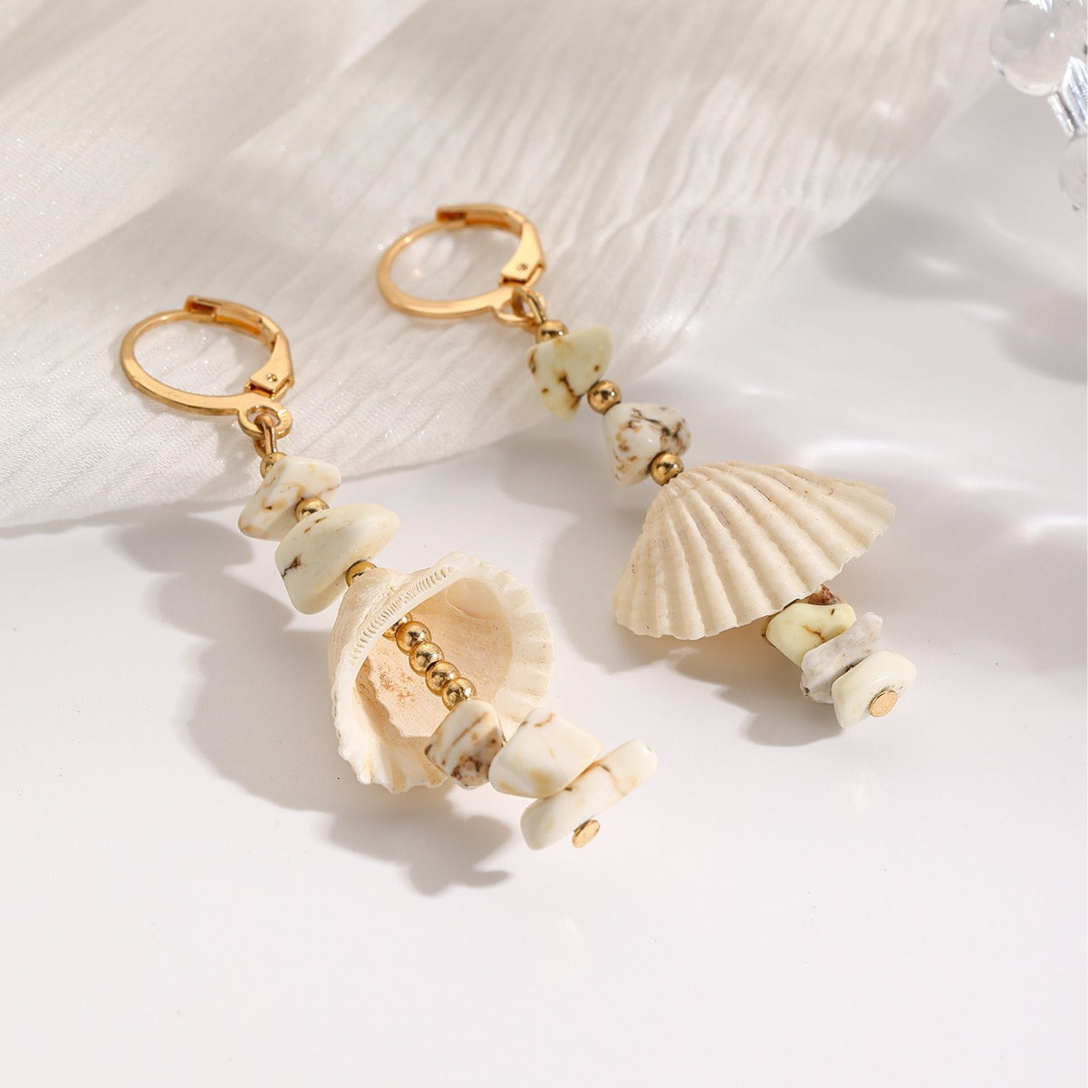 Wholesale Bohemian ethnic shell earrings