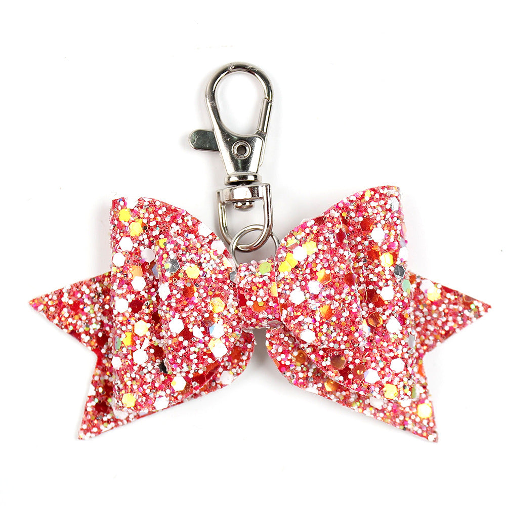 Wholesale 5pcs Mini Shiny Bag Pendant Sequin Hairpin