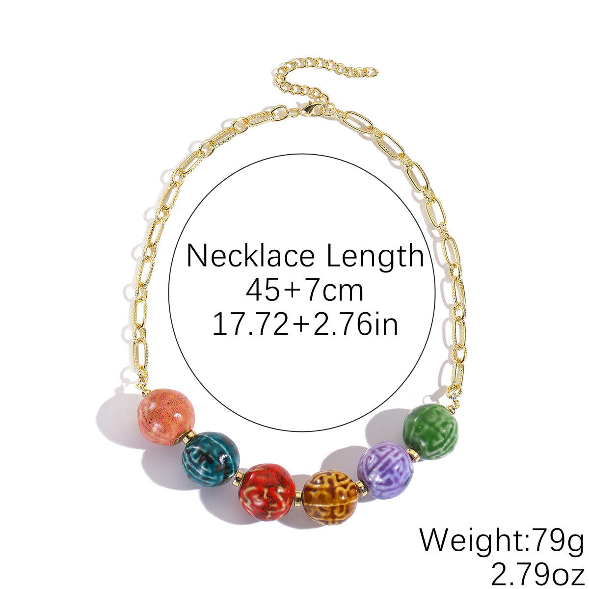 Wholesale Braided Color Rope Necklace Shell Fish Pendant Summer Bohemian Necklace