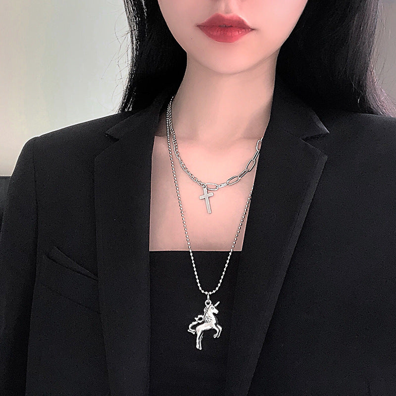 Wholesale Titanium Steel Chain Necklace