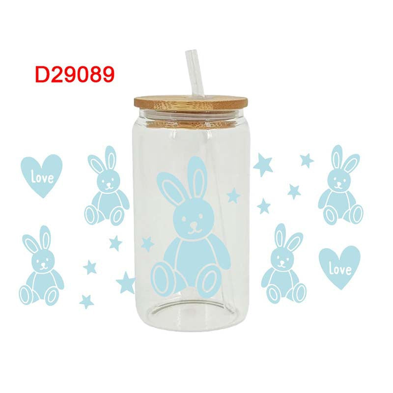 Wholesale UV Transfer Paste Glass Crystal Label Crystal Paste 16OZ UV DTF WRAPS