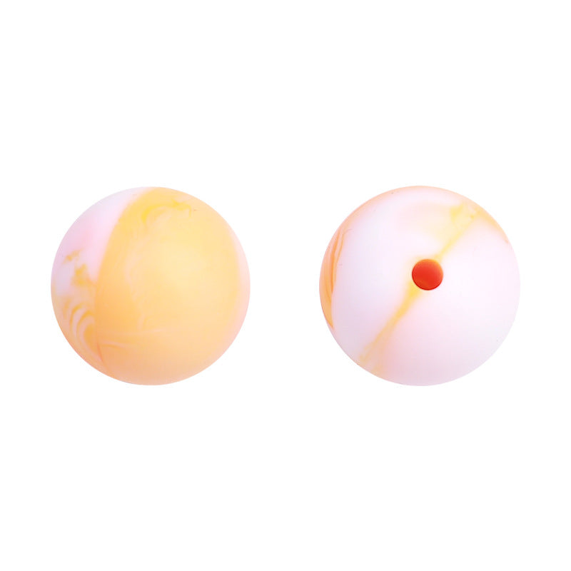 Wholesale 100PCS/PACK Sweet Candy Color Silicone Beads