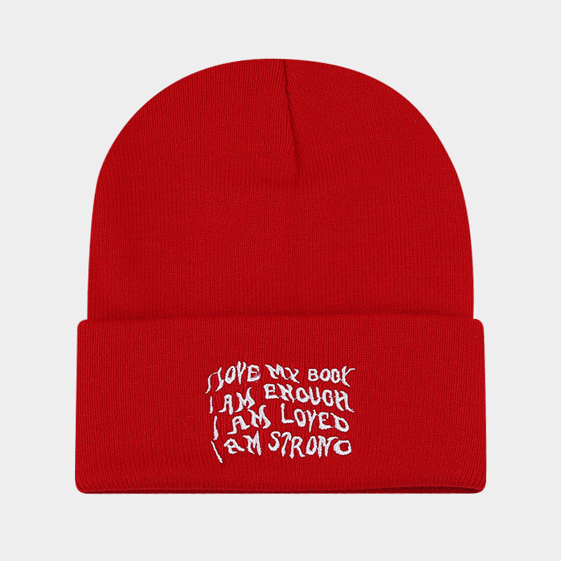Wholesale Winter Beanie Embroidered Knitted Hat