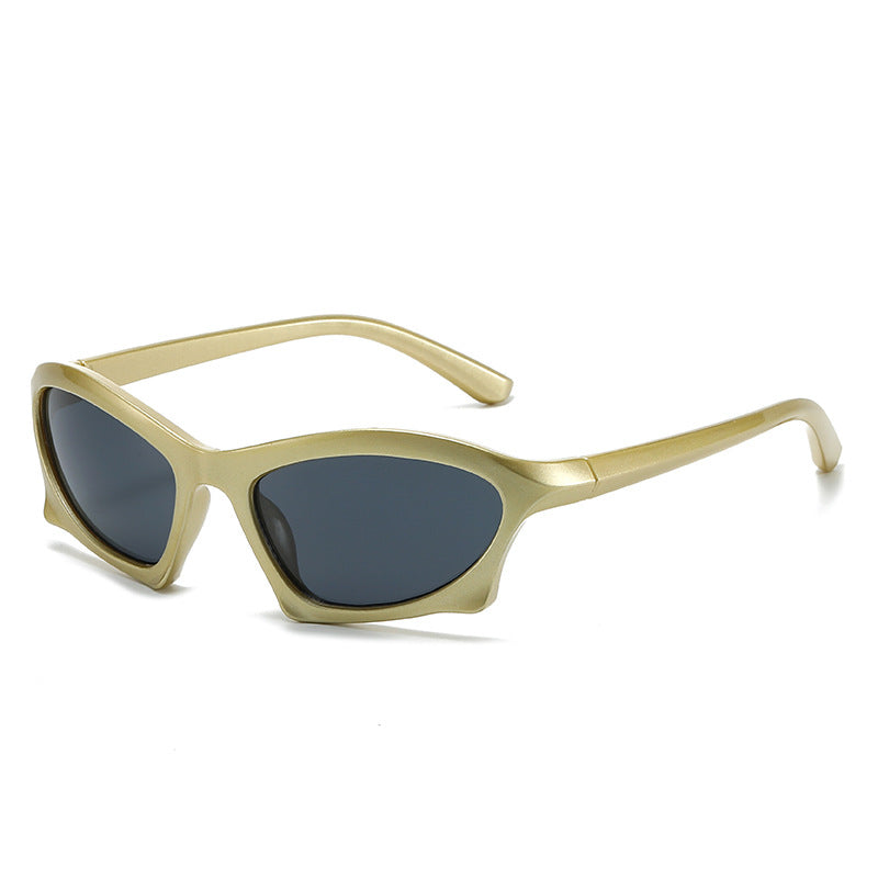 Wholesale Modern Retro Geometric Sunglasses Trendy Sunglasses