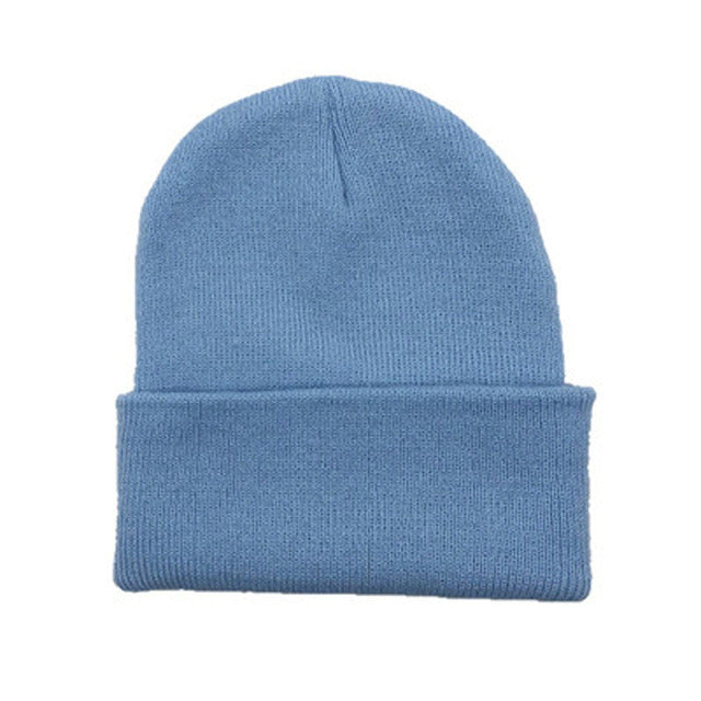 Wholesale Winter Outdoor Warm All-match Simple Wool Hat Beanie