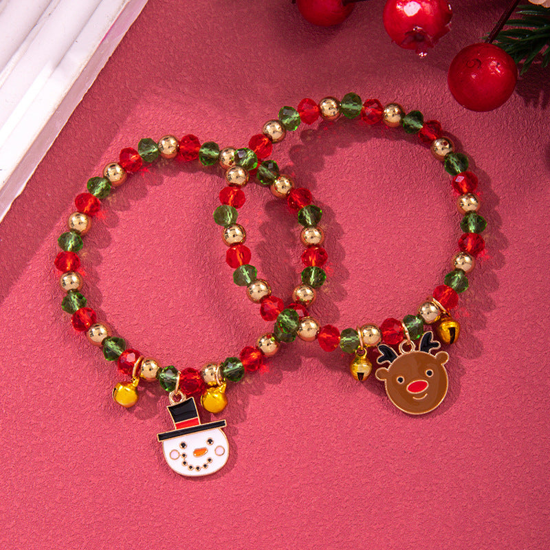 Wholesale Christmas bell  bracelets