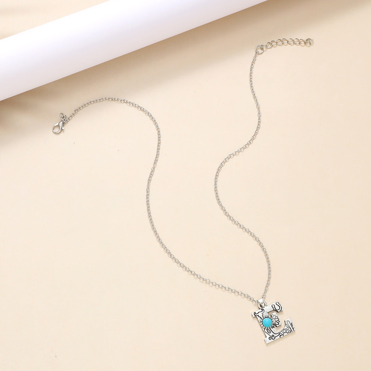Wholesale Alloy English letter necklace western style