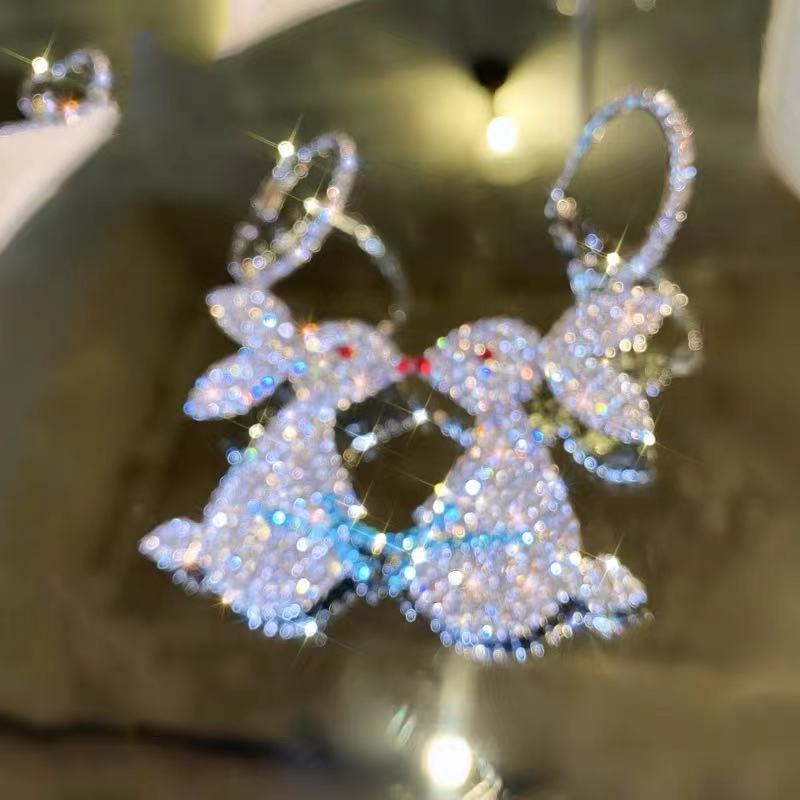 Wholesale Wholesale rabbit clip earrings