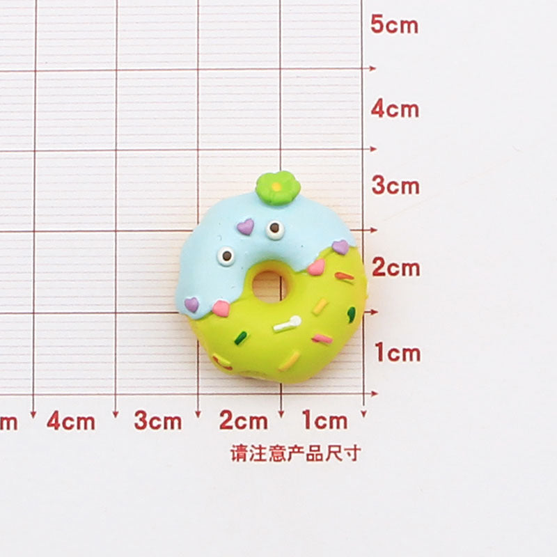 Wholesale Cartoon Donut Resin Cream Glue Phone Case