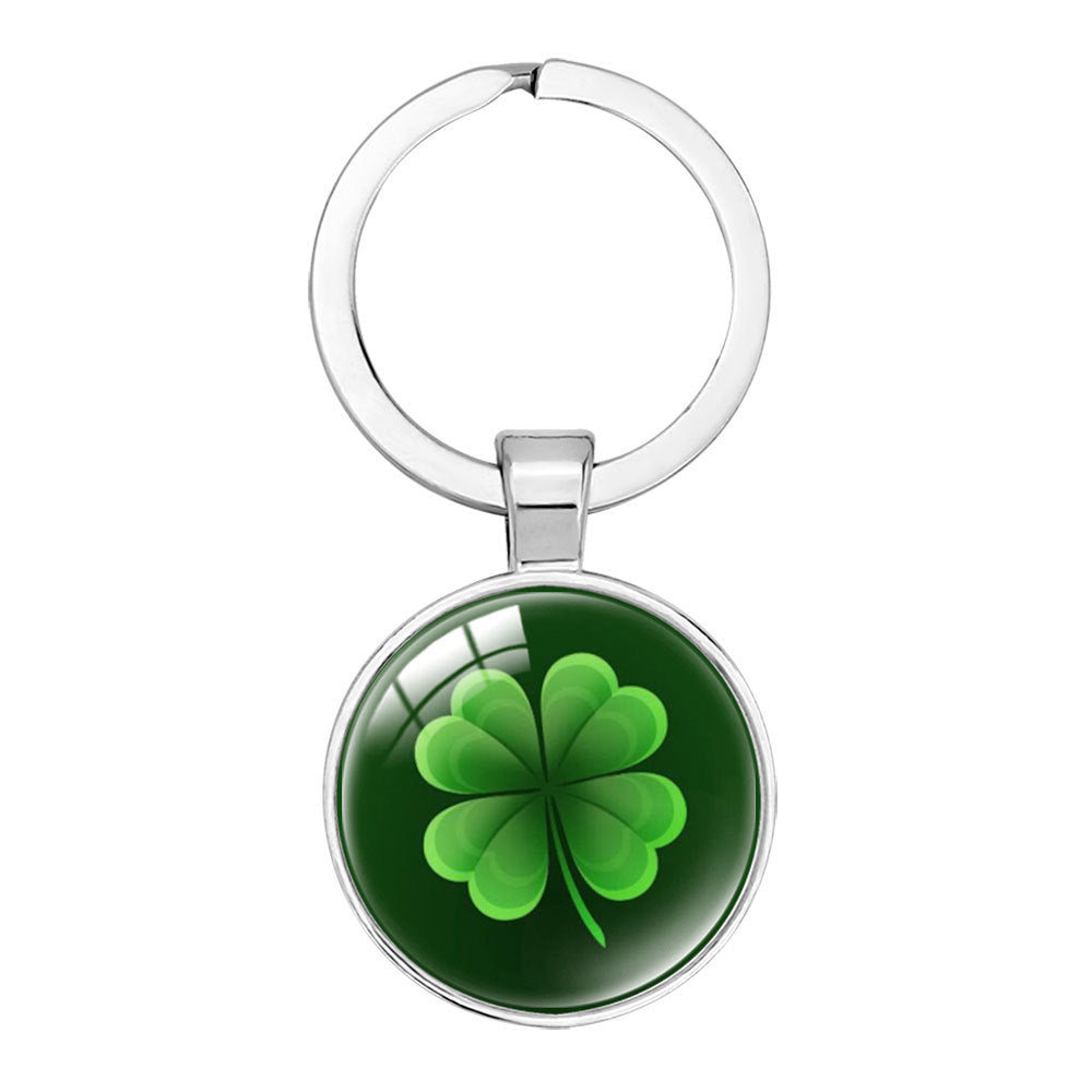 Wholesale Lucky Clover Car Pendant Keychains