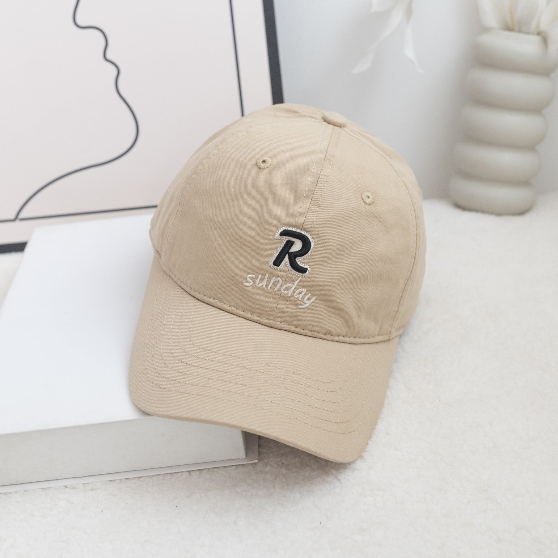 Wholesale New Spring and Summer Unisex Soft Top Embroidered Cotton Baseball Cap