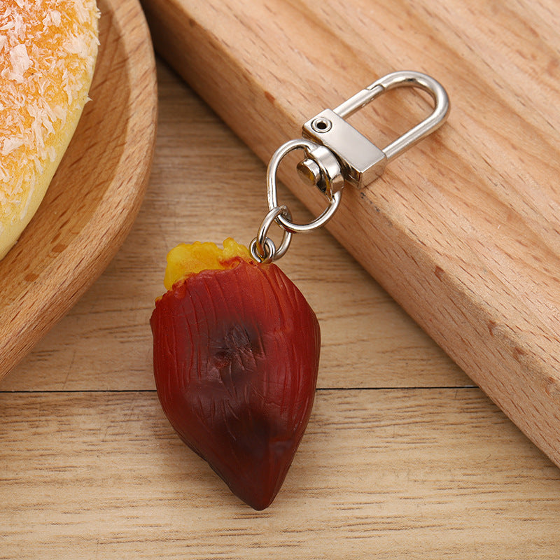 Wholesale PVC Vegetable Keychain