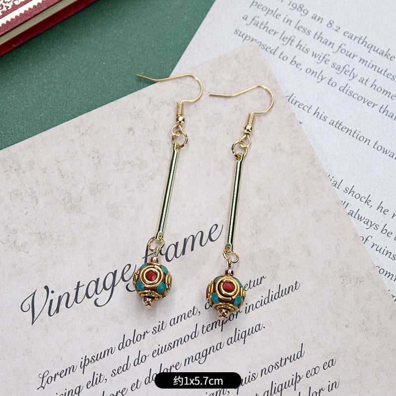 Wholesale Exotic Retro Alloy Earrings