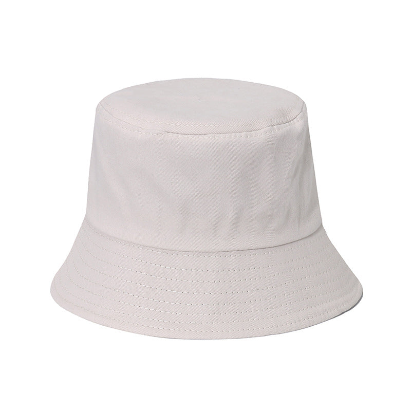 Wholesale Solid Color Fisherman Hat Simple Sunshade Outdoor Sun Protection Polyester Sun Hat