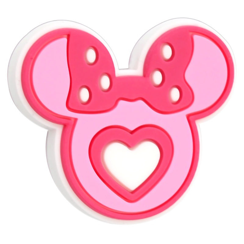 Wholesale  Random 100pcs/pack  Colorful Cartoon Series Soft Rubber Beads