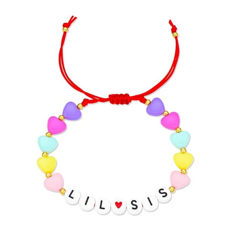 Wholesale Rainbow letter colored sliced soft ceramic bracelet