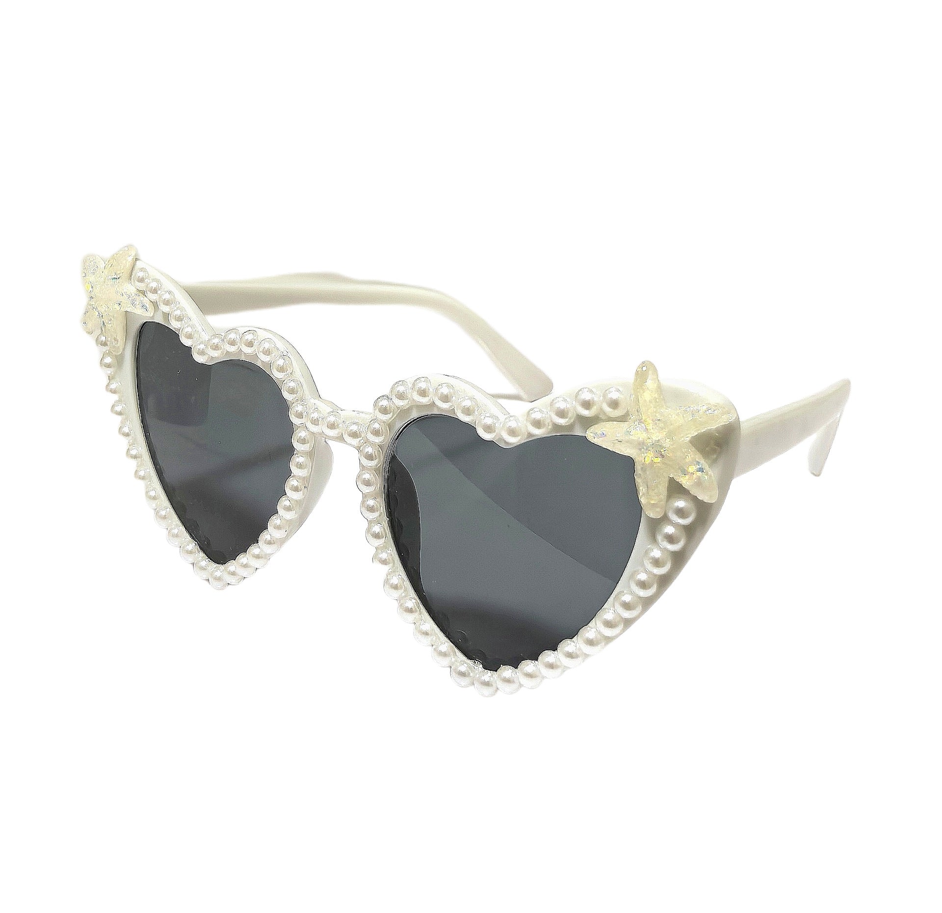 Wholesale  Peach Heart Sunglasses Wedding Heart Cat Eye Sunglasses