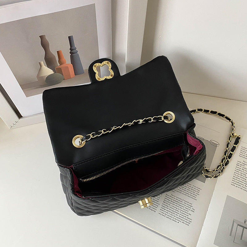 Wholesale Diamond Embroidery Small Square Bag Fashionable Shoulder Bag