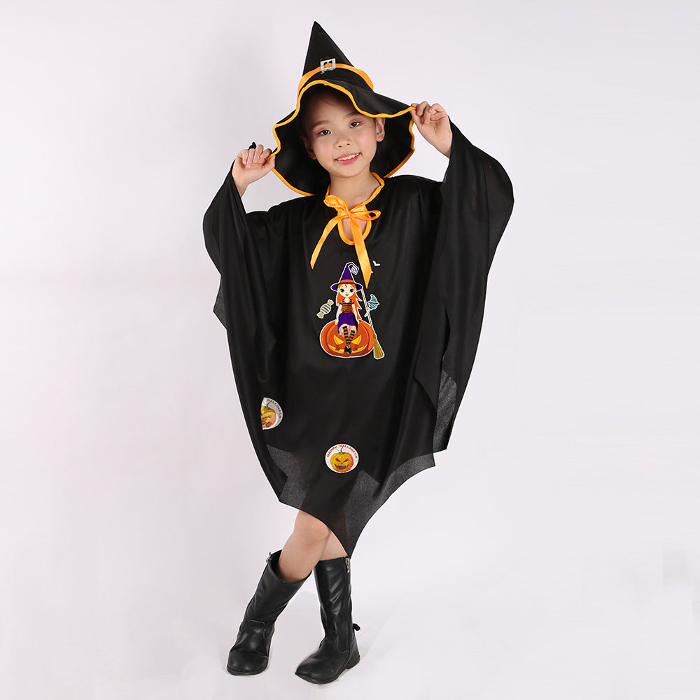 Wholesale New Halloween Children's Costumes, Capes, Capes, Cosplay Costumes