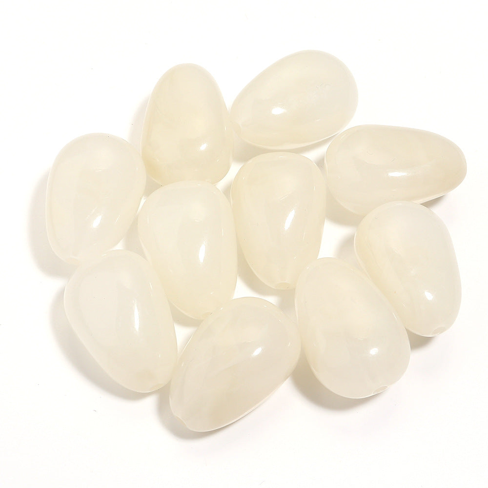 Wholesale 10pcs Cloud Straight Hole Beads  DIY  Accessories Beads