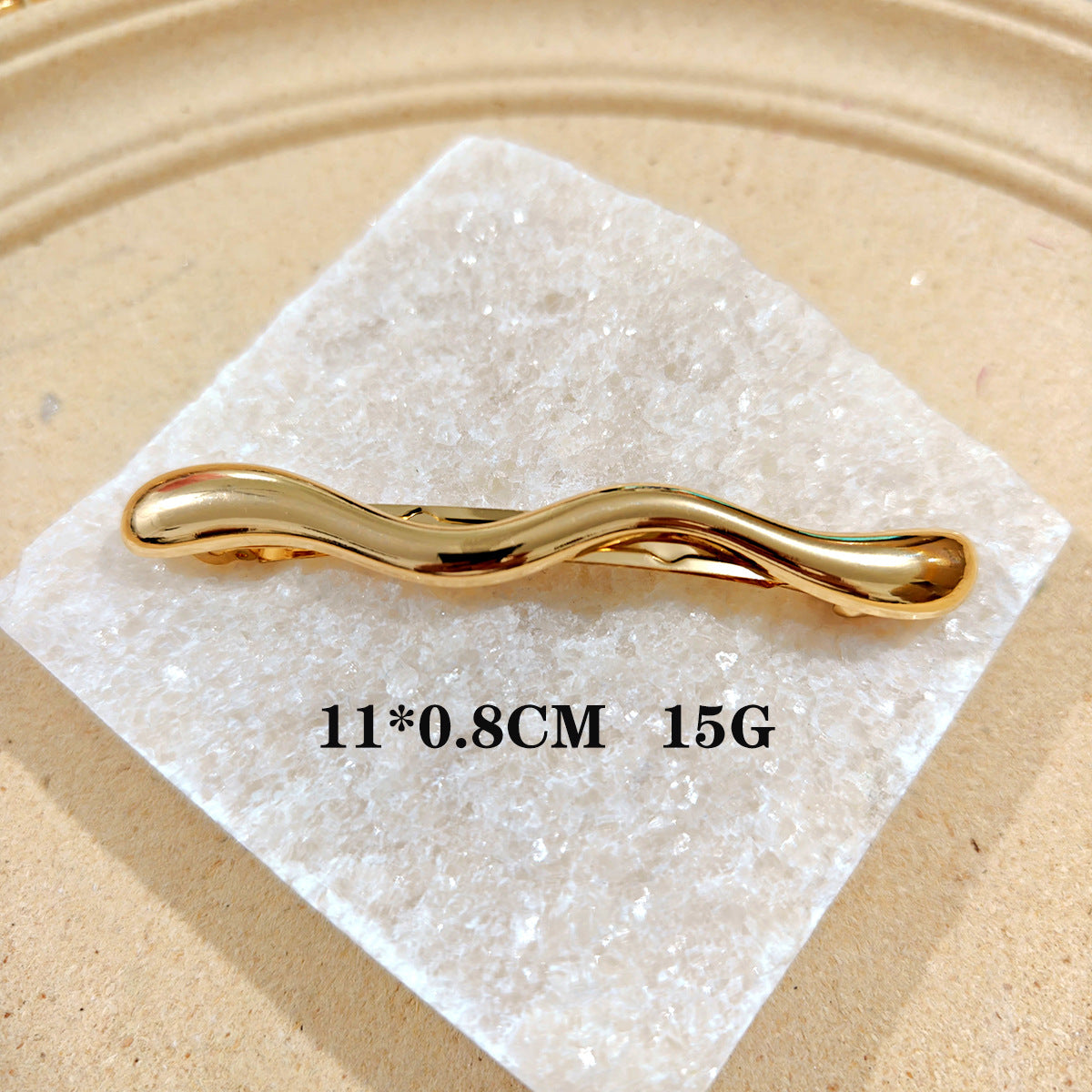 Wholesale Spring Clip Geometric Alloy Hairpin Back Head Ponytail Hair Accessories All-match Fashion Hair Headwear