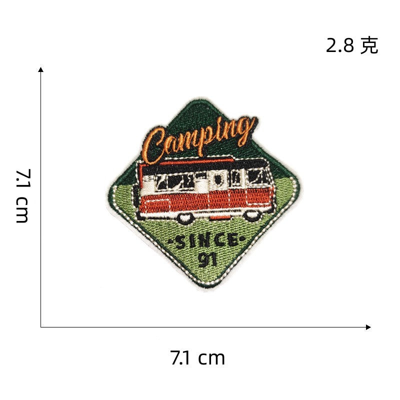 Wholesale Cartoon Animal Landscape DIY Patches