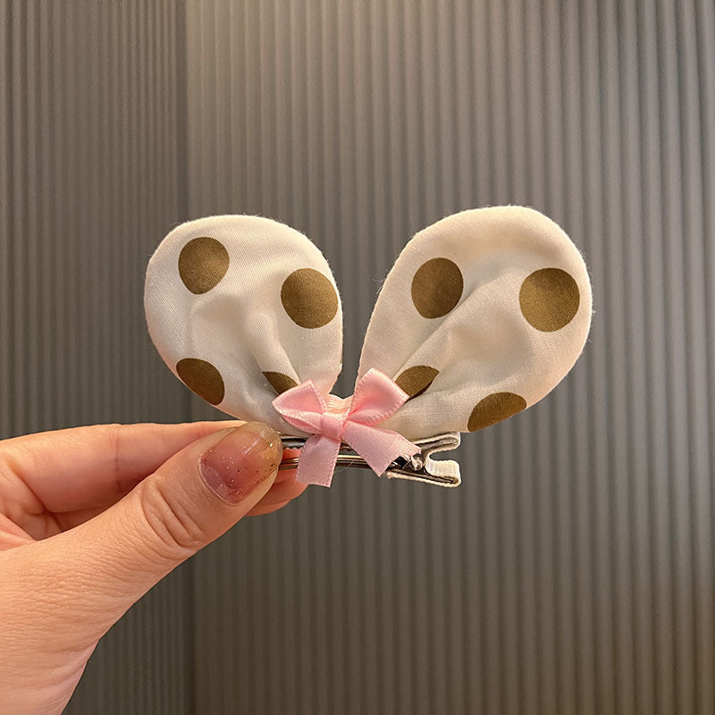 Wholesale Cute Colorful Dot Children's Three-Dimensional Bow Headwear Princess Hair Accessories