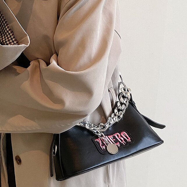 Wholesale Summer Chain One Shoulder PU Crossbody Bag