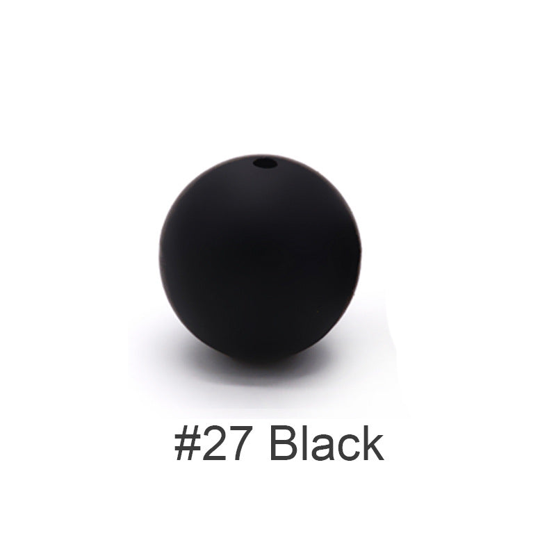 Wholesale 100PCS 15MM  Food Grade Baby Teething Round Silicone Beads