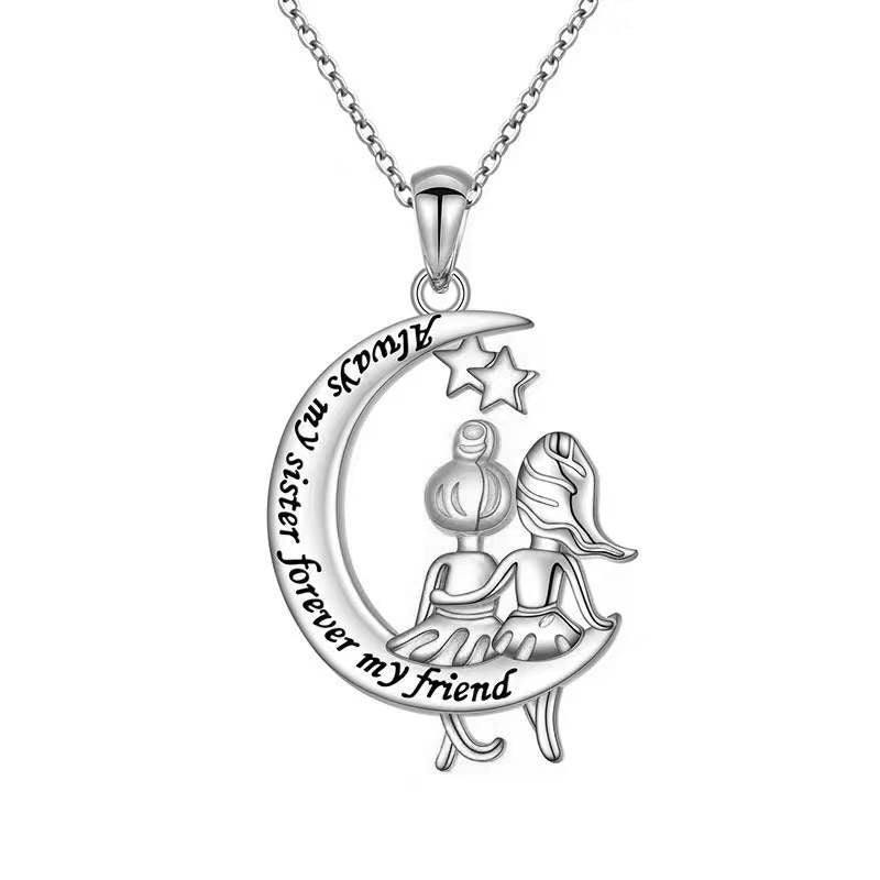 Wholesale Angel Girl Pendant Copper Necklaces