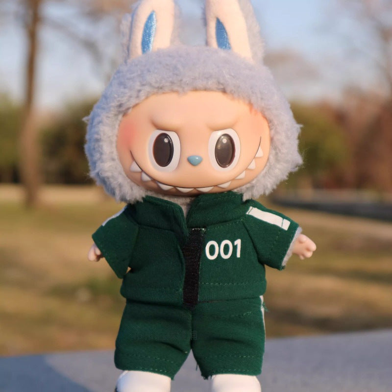 Wholesale 17cm Clothing  Shoes MP5 Weapo Vinyl Keychain  Lychee Red Doll Accessories