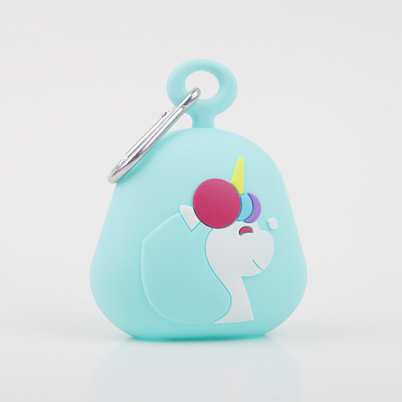 Wholesale Cartoon Cute Unicorn Towel Silicone Storage Set