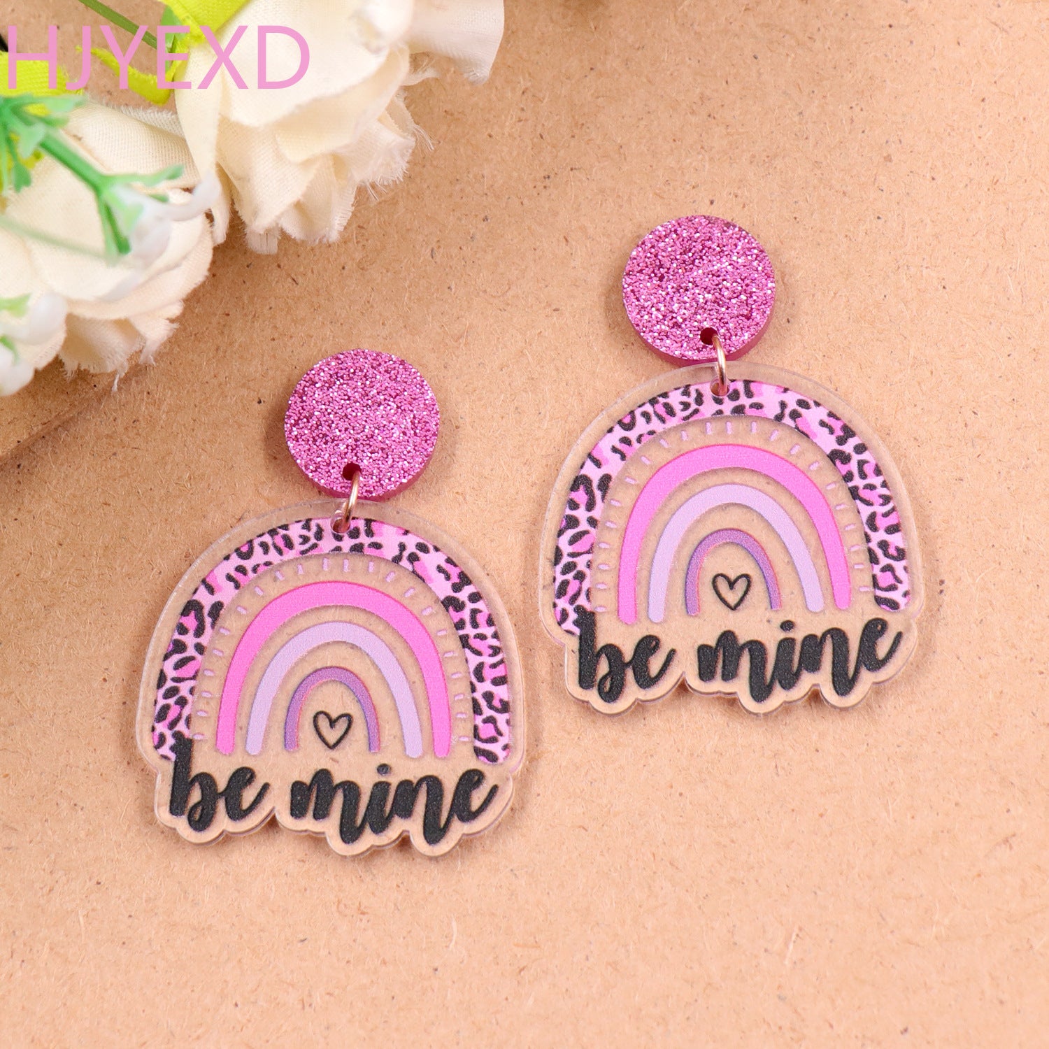 Wholesale Arched Acrylic Earrings