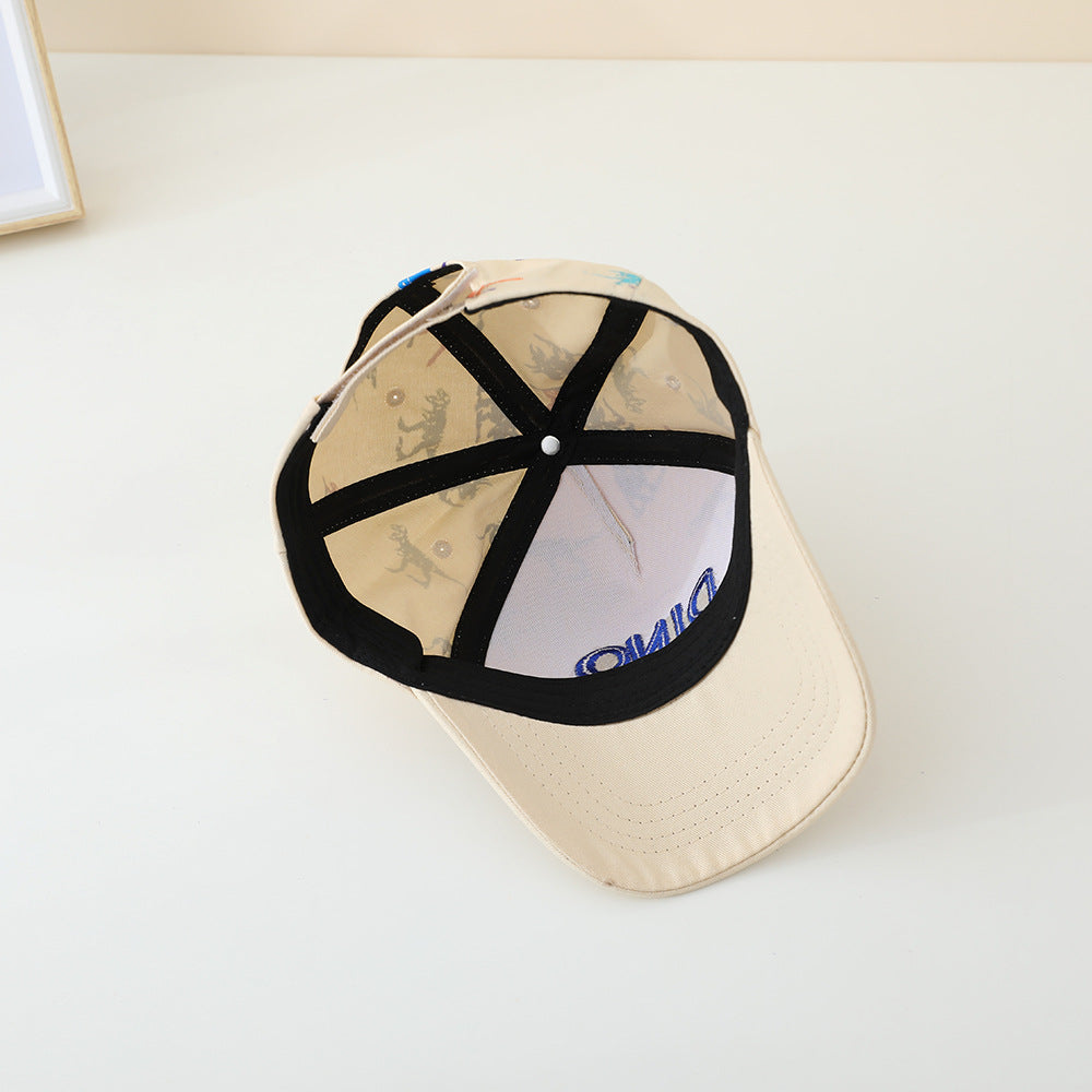 Wholesale Dinosaur Graffiti 3D Embroidery Children's Cartoon Baseball Cap