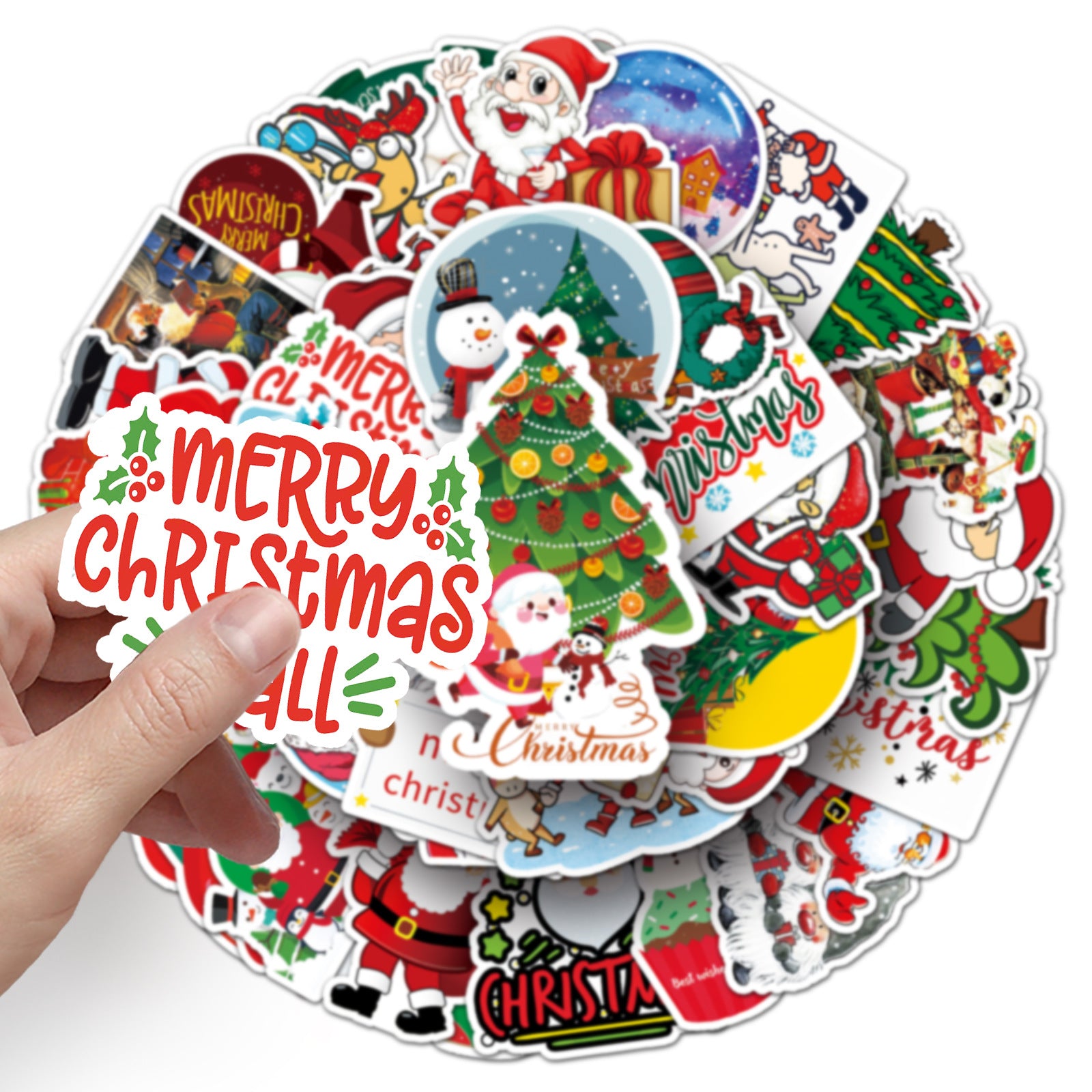 Wholesale 50pcs/ pack Christmas Graffiti Stickers  Stickers