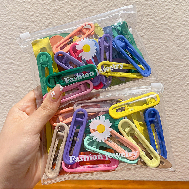 Wholesale Candy Color Metal Hair Clips