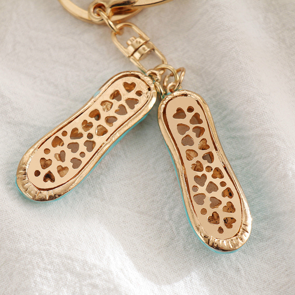 Wholesale New Ballet Shoes Key Chain