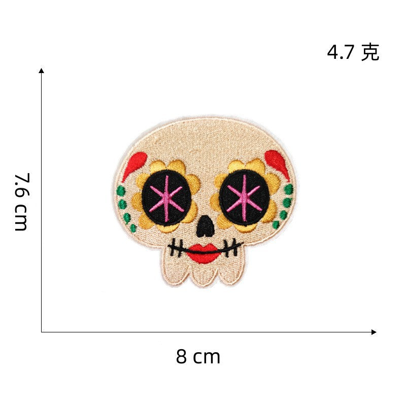 Wholesale DIY Embroidery Cloth Patches Mexican Festival Food Hat Clothes Patches